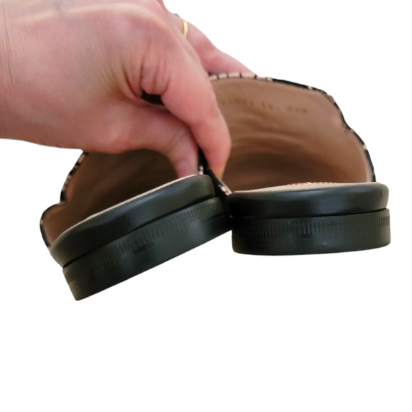 Gucci Horsebit Princetown Black Lace Loafers Slides Flats Mules 8.5 38.5 475094 - Picture 11 of 15